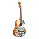 Bamboo Gc-36-caramelle Guitarra Clásica Acústica Con Funda Color Natural Material Del Diapasón Nogal Orientación De La Mano Diestro