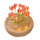 Lámparas De Tulipán Con Simulación De Luz De Flor