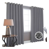  Cortinas Blackout Largas Recamaras Economicas 275x213cm2pzs