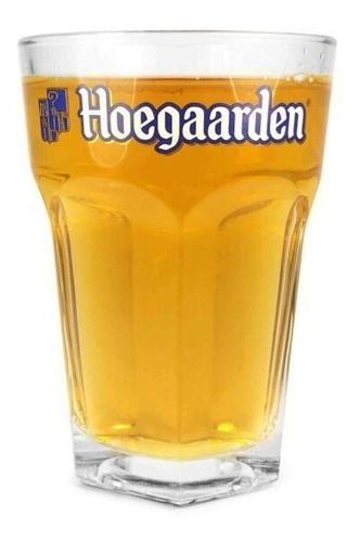 Vaso  Hoegaarden Importado Vidrio Cerveza X Unidad