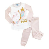 Conjunto Pijama Unicornio Rosa Manga Larga