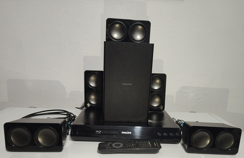 Home Theater Blu-ray Phillips Hts3541/55 + Accesorios