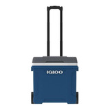 Hielera 30 Qt Con Rueda Latitude Azul Indigo 43 Latas Igloo