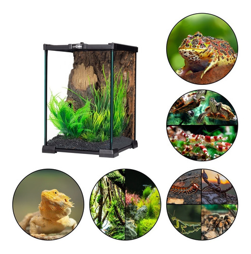 Reptizoo Mini Hábitat Reptiles/acuario 12 L Puerta Superior