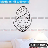 Vinilo Decorativo Chica Facial 