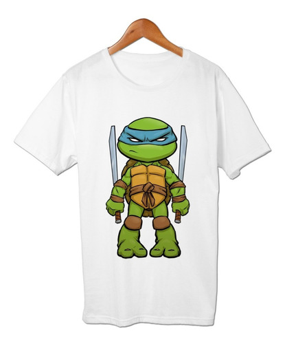 Tortugas Ninjas Leonardo Remera Friki Tu Eres #2