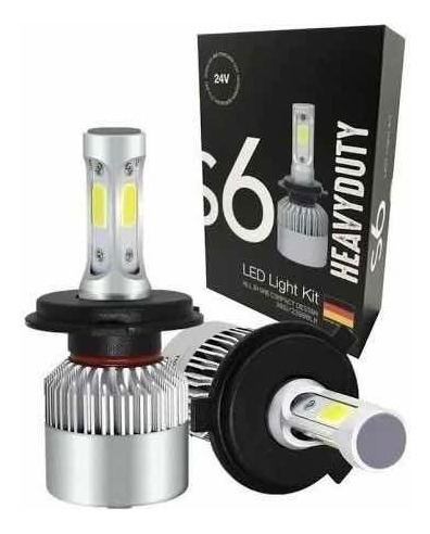 Kit Cree Led H4 S6 Pesados 22000lm 24v Heavy Duty Camiones