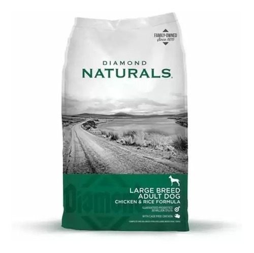 Alimento Diamond Naturals Perro Adulto Large Breed 15kg 