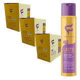 Kit 36 Creme Pentear Leite Siliconizado Argan Ojon Fashion