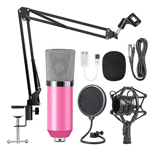 Micrófono Micrófono Singing Bm700 Kit