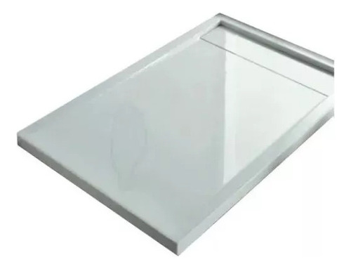 Receptaculo Aquaglass  Acrilico Tapa Ciega 140x80