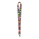 Syanne Lanyard  Portacredencial Michiverso Kawaii Gato Metro