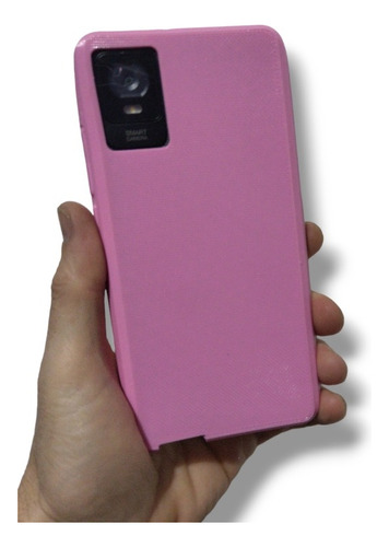 Funda Tcl 403  Color Rosa Tpu Flexible Ídem Silicona