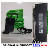 Fonte Xbox One Fat Original Microsoft 110v + Cabo De Energia