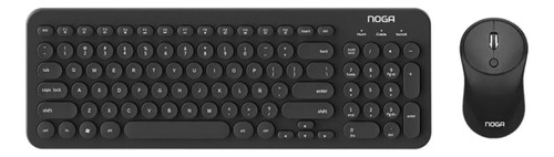 Combo Teclado Y Mouse Inalámbrico Noga S5600 Español