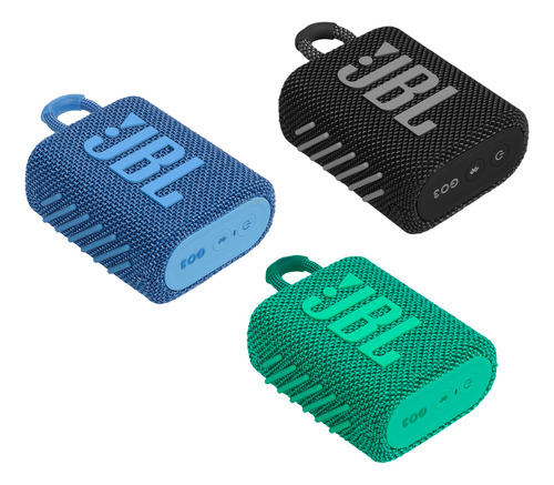 Caixa De Som Bluetooth Jbl Go3 A Prova D'água Original