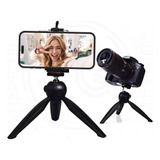 Mini Tripé Celular Câmera Webcam Universal Suporte