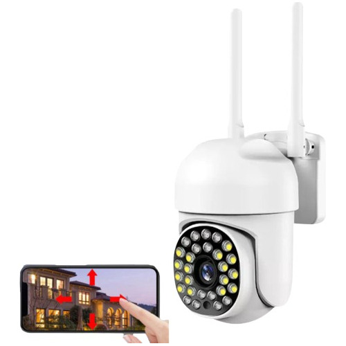 Camara Ip Wifi Interior Domo App Audio Movimiento Nocturna