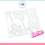 Molde De Acetato Para Chocolate/ Barbi 04