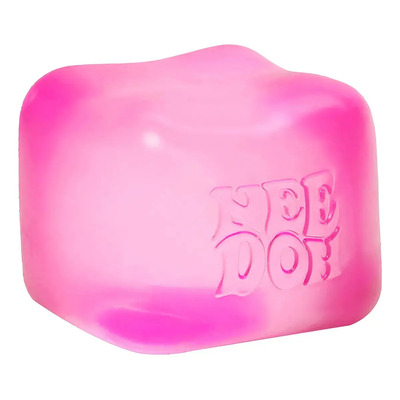 Needoh Nice Cube Schylling Juguete Sensorial Antiestrés Color Rosa | Envío gratis