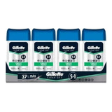 Gillette Antitranspirante 5 En 1 Clear Gel 4 Pz De 113g Cu 