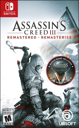 Assassins Creed 3 Remastered Nintendo Switch Nuevo Español