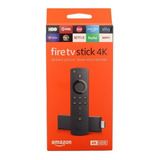 Amazon Fire Tv Stick 4k 8gb Preto Com 1.5gb De Memória Ram