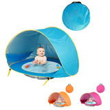 Tenda De Praia Para Bebé Tenda De Brinquedos Com Piscina