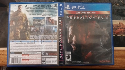 Metal Gear Solid V: The Phantom Pain - Ps4  Físico
