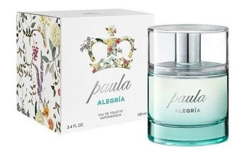 Perfume Mujer Paula Alegria Fragancia Original Edt X100ml