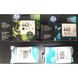 Cartuchos Hp 662 Caja Abierta