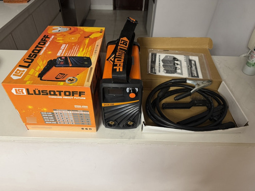 Soldadora Lusqtoff Inverter Iron 250 Como Nueva