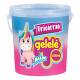 Gelelé Slime Balde 457g Unicórnio Original