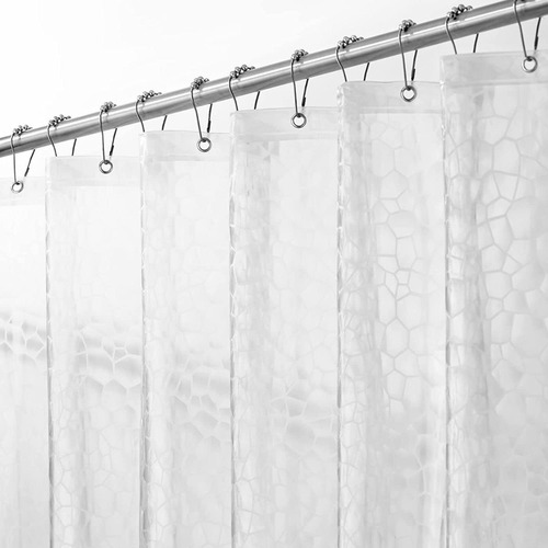 Cortinas De Baño Eva Impermeable Semitransparente Anti-moho