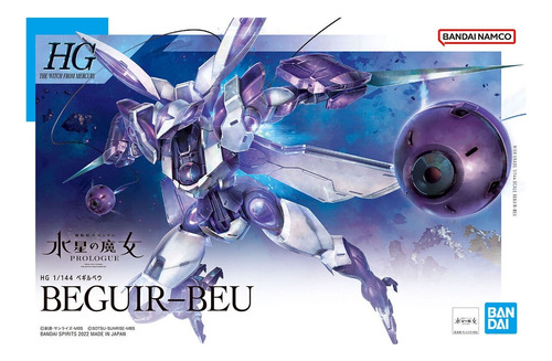 Bandai Gundam La Bruja De Mercurio Gundam Beguir-beu Hg02