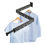 Tendedero Plegable Para Pared, 120 Cm Extensible Bs-gkzd-q3