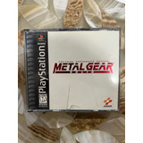 Metal Gear Solid Playstation 1 Ps1 Original Black Label Mgs