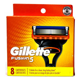 Gillete Fusion 5, 8 Cuchillas De Afeitar