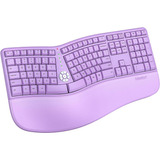 Teclado Ergonómico, Teclado Inalámbrico Dividido, Escritu