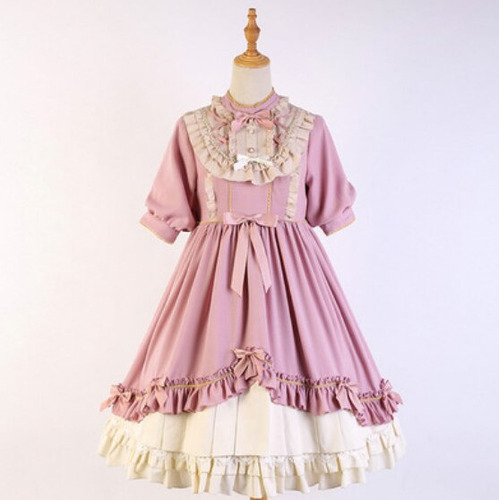 Vestido Vintage Lolita, Elegante, Victoriano, Para Mujer, Co