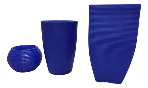 Kit Vasos Leve Para Plantas Naturais Com Maior Durabilidade 