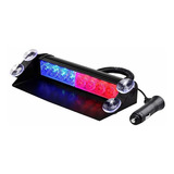 Parabrisas Strobelight Barra De Alta Intensidad 8 Led De Avi