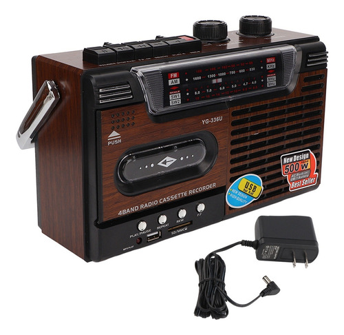 Reproductor De Cintas De Casete Am Fm Radio Strong Signal Si