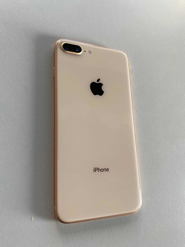 iPhone 8 Plus 64gb Gold Rose Dourado Seminovo Com Carregador