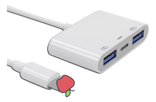 Adaptador Tipo-c Para Hdmi 4k Usb 3.0 Hub Mac Type-c Lumi