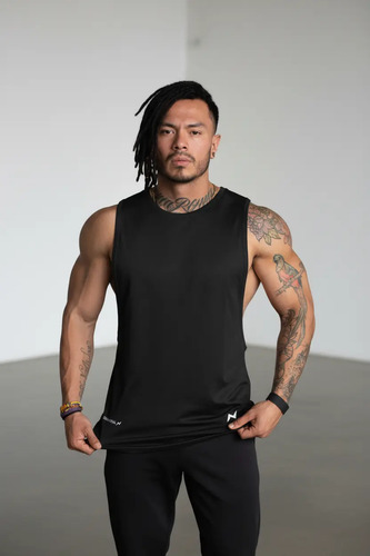 Playera Sin Mangas Hombre Gym Fitness Entrenar | Nemi.fit | Meses sin interés