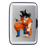 Billetera Goku Tarjetero Aluminio Porta Doc Dragon Ball