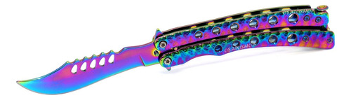 Canivete Butterfly Fantasy Metal Balisong Fade, Lol, Cs-go