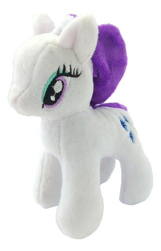 Rarity My Little Pony - Mini Peluche Llavero Clip 