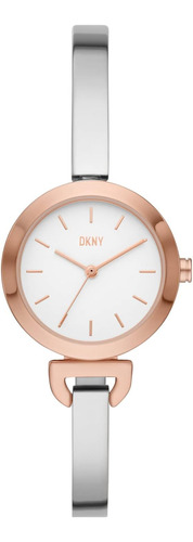 Reloj Pulsera Mujer  Dkny Ny6633 Plateado